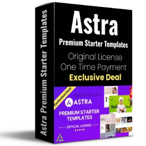 Astra Premium Starter Templates | Original License | One Time Payment – Exclusive Deal