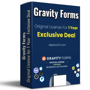 Gravity Forms - Original License for 1 Year - Exclusive Deal