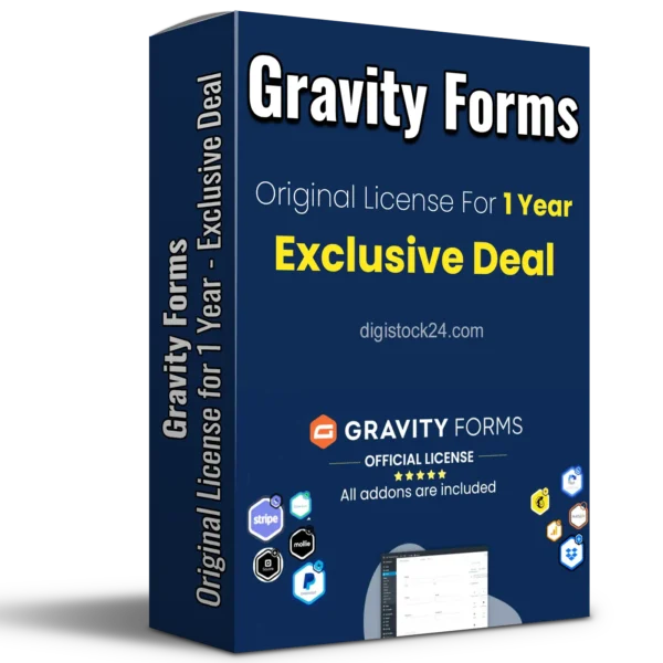 Gravity Forms - Original License for 1 Year - Exclusive Deal