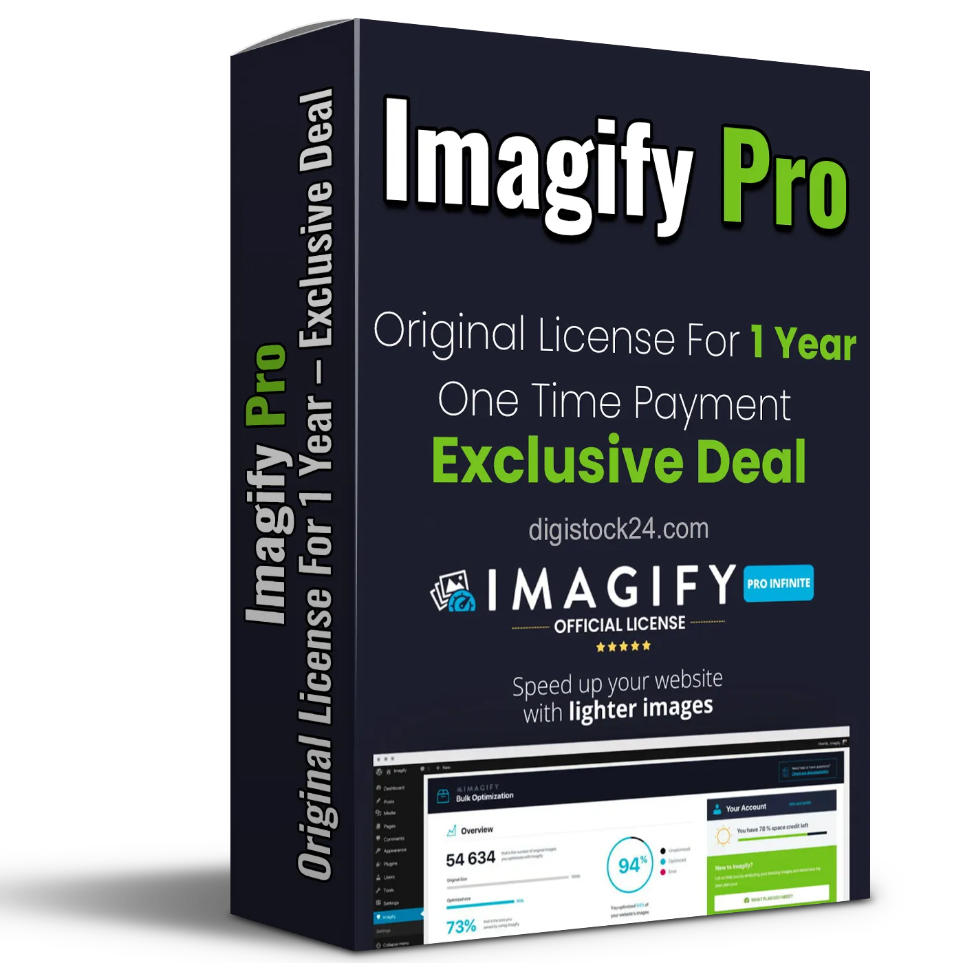 Imagify Pro - Original License for 1 Year - Exclusive Deal